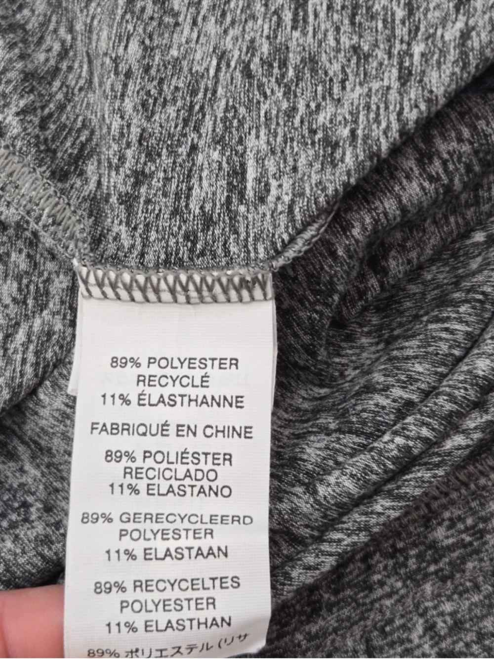 VUORI Halo Wide Leg Pant Dreamknit 31" Gray Black Heathered Size M Womens - Picture 6 of 13